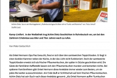 09.07.2019 Artikel in der RP